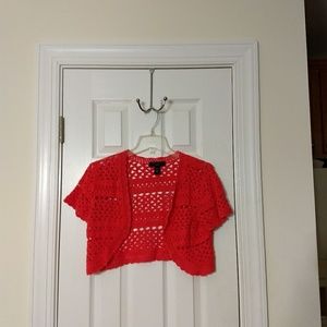 Cable & Gauge Petites PL Crochet Shrug Bolero